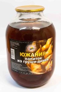 Напиток из груши-дички, 3 литра, Россия